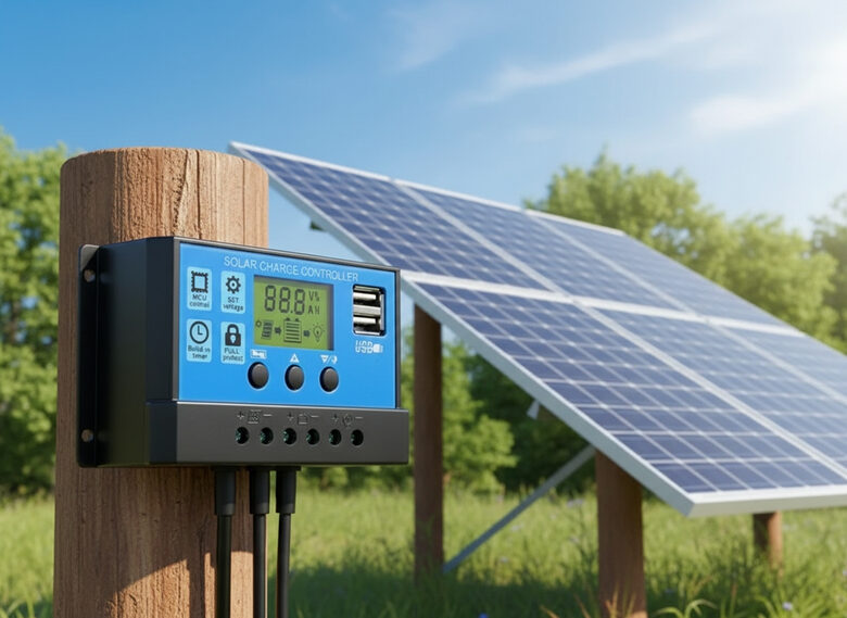 60A 12/24v Kontrolieris Saules baterijām- Solar Controller LCD