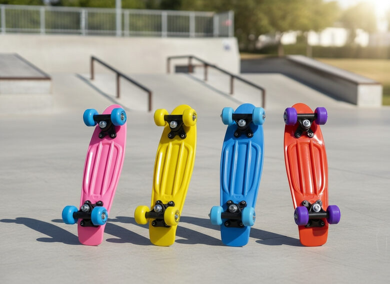 Penny Board Mini 42 X 12.4 X 8.5 CM skrituļdēlis, dažādas krāsas