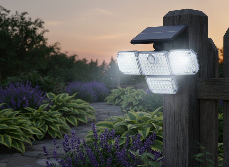 Spilgts LED prožektors ar saules paneli 181G