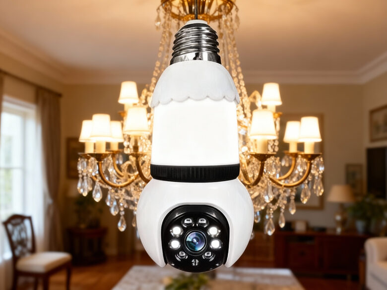 Wifi Video Novērošanas Kamera, lampiņā