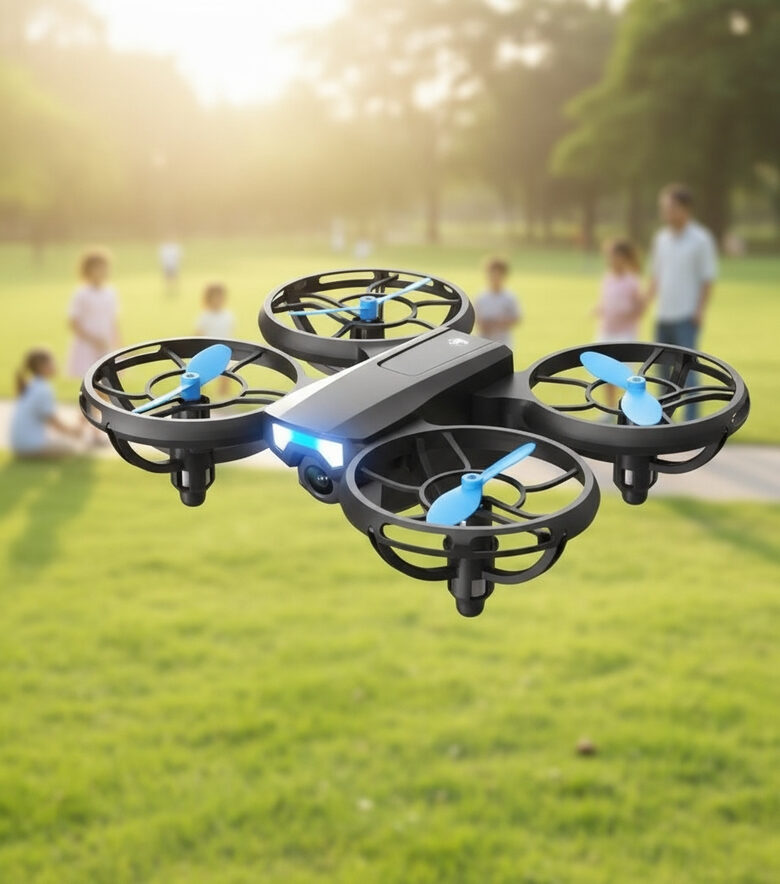 Drons ar Kameru 1080P 2 baterijām un Smart Funkcijām