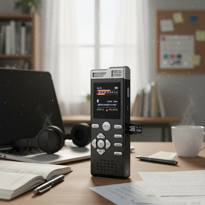 Diktofons ar skaņas aktivizāciju 80Gb