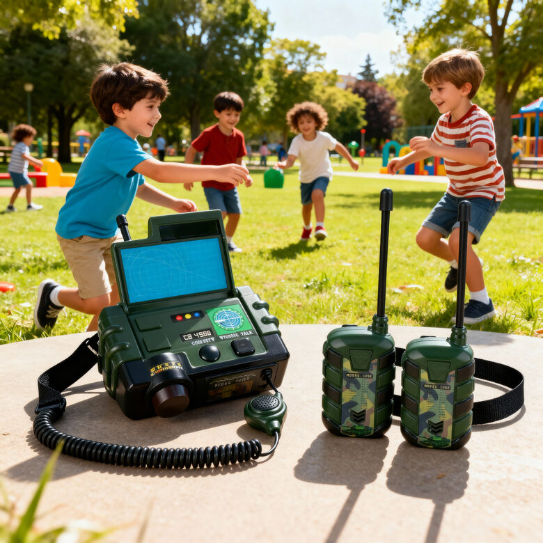 Rācijas bērniem 3gab, Centrāle + 2gab