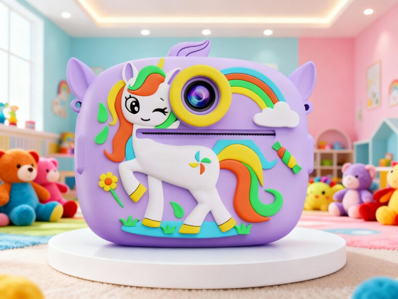 Bērnu digitālā kamera ar tūlītējo termodruku, 30MP, 2.4" IPS ekrāns,