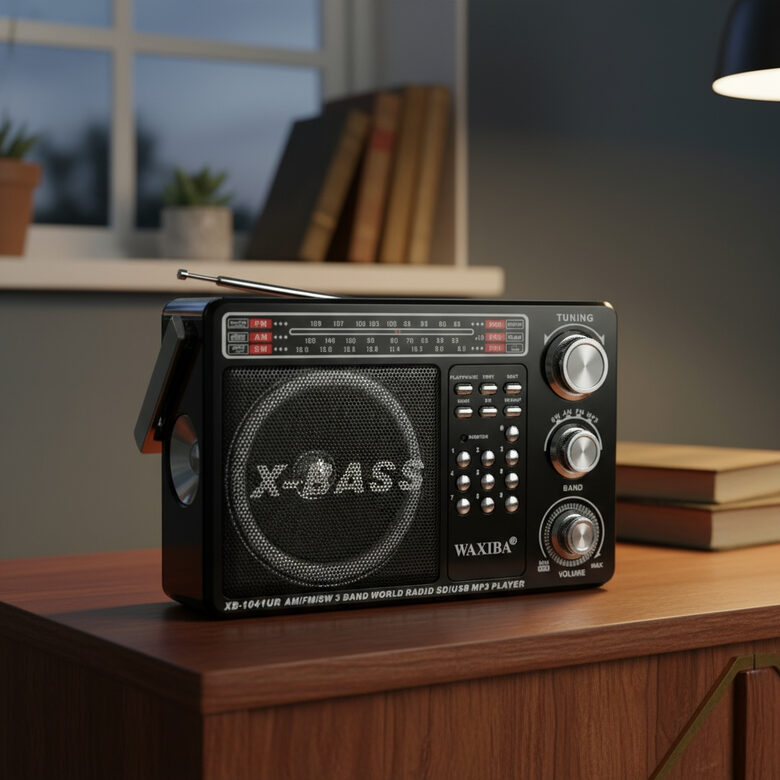 Fm Radio ar USB, tf, sd karti