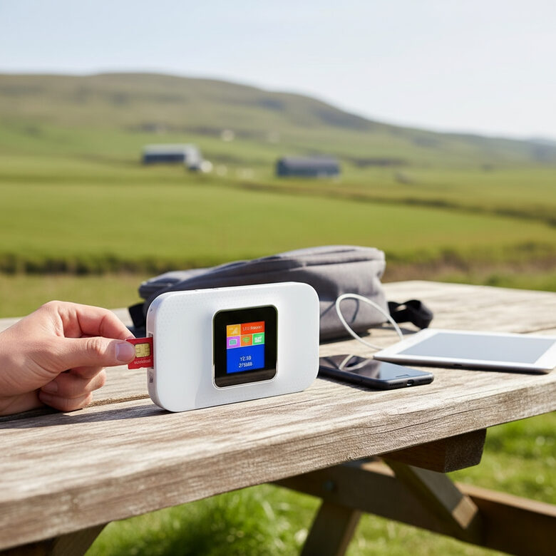 4G wifi modems/rūteris ar LCD ekrānu