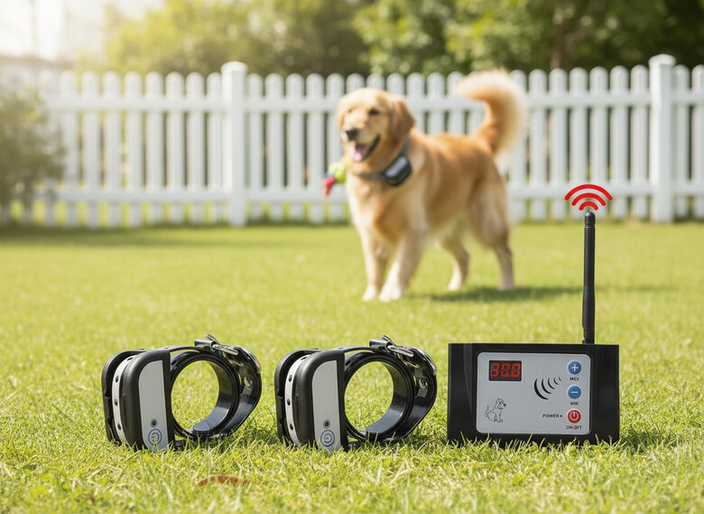 Radiosēta suņiem 2gab. bezvadu WIFI, 300m (220v pieslēgums, patstāvīgai lietošanai)