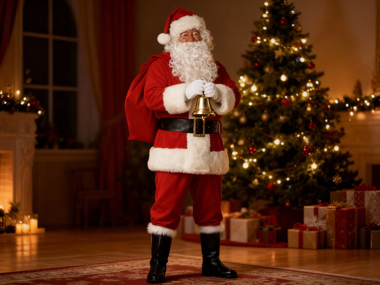 Profesionāls Ziemassvētku Vecīša Tērps ar 13 Piederumiem