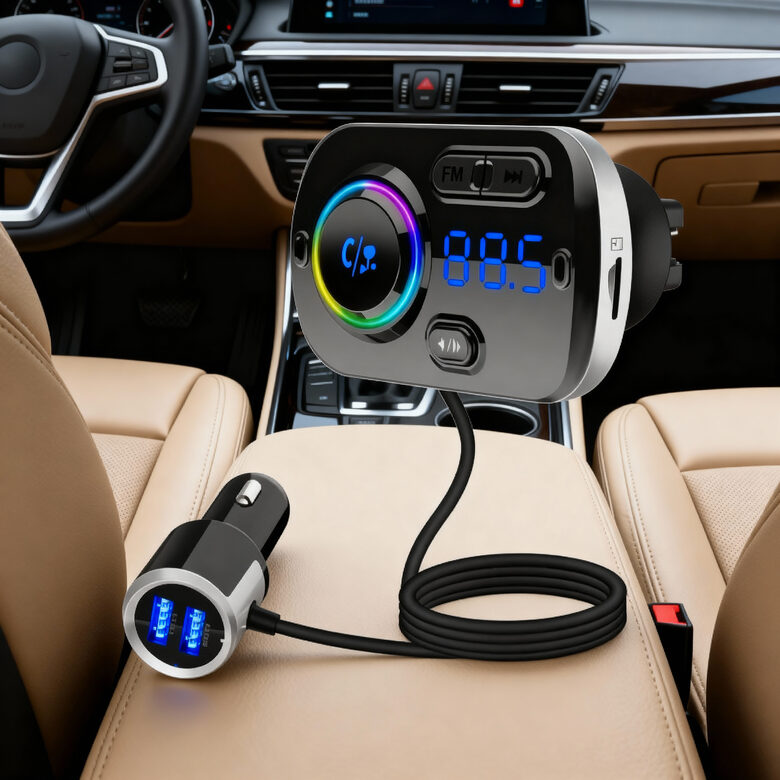 Fm transmiteris 2x USB BLUETOOTH MP3