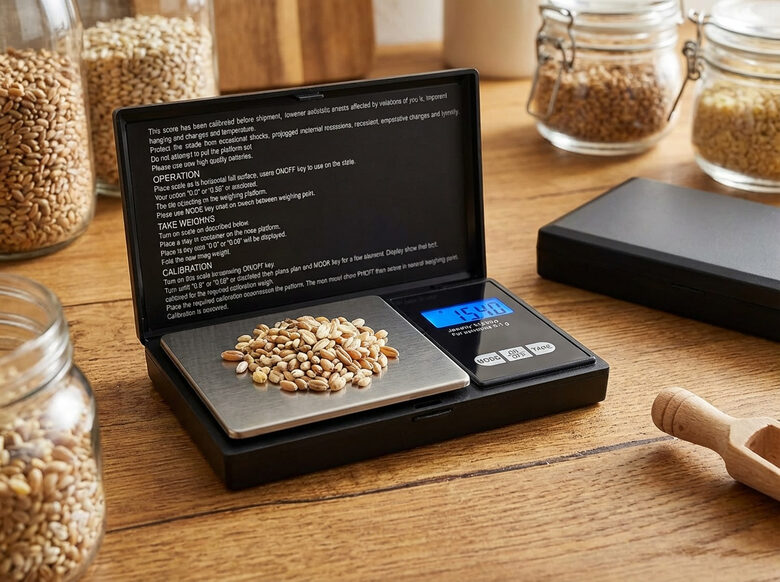 Kabatas mini svari, 100g 0,01G, 7,5 x 13 x 1,5cm