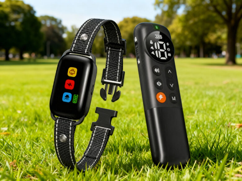 Elektroniskā Suņu Dresūras Siksna ar 300 m Tālvadību