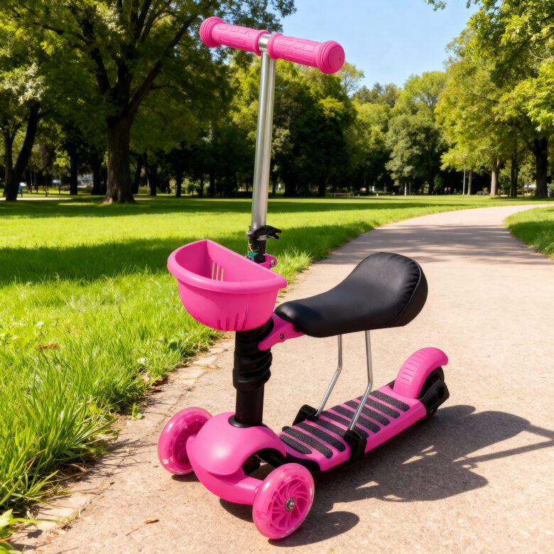 Skrejritenis ar groziņu, Rozā