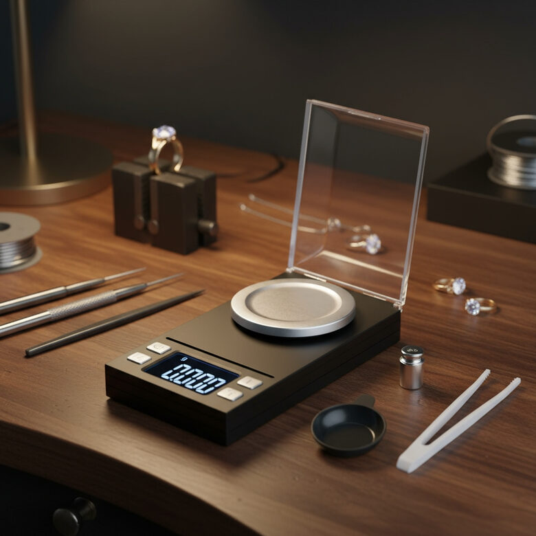 Precīzi Svari 0,001g (sver līdz 10 gramiem)