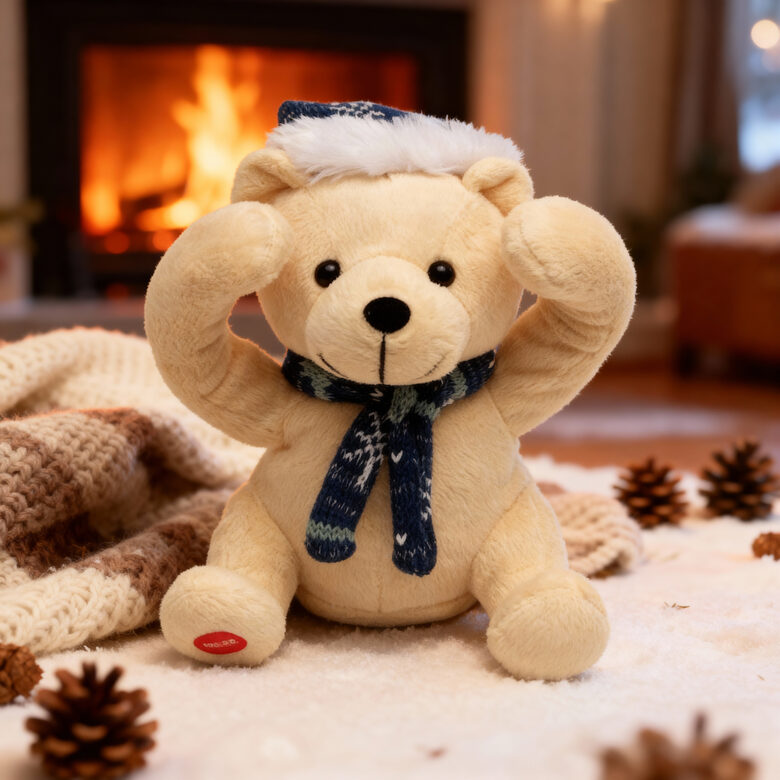 Plīša lācis 'Peek-a-boo'