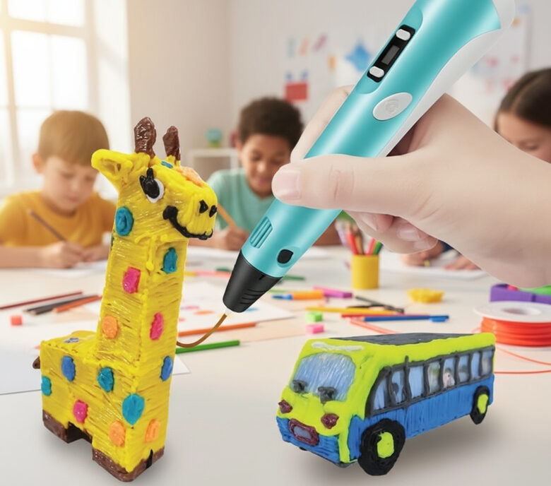 3D pildspalva ar uzpildes materiālu (pilns komplekts)