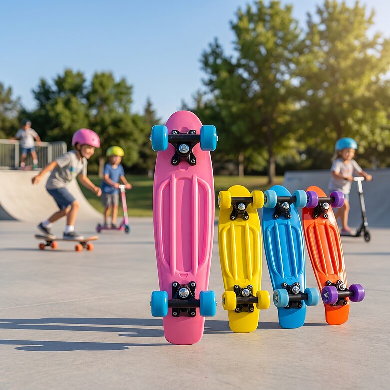 Penny Board Mini 42 X 12.4 X 8.5 CM skrituļdēlis, dažādas krāsas