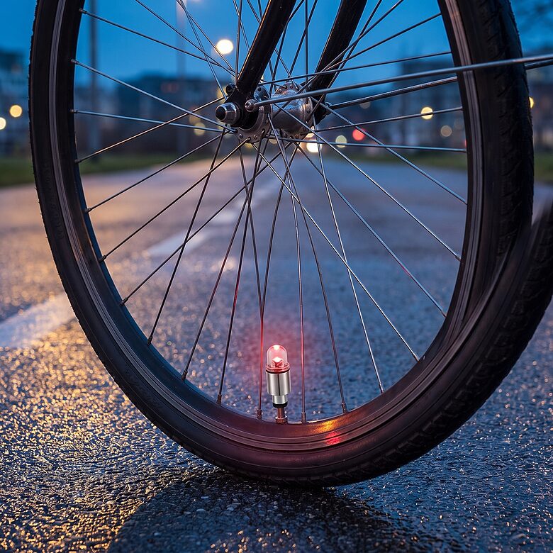 Led ventiļa uzgalis ar gaismas sensoru, Sarkans