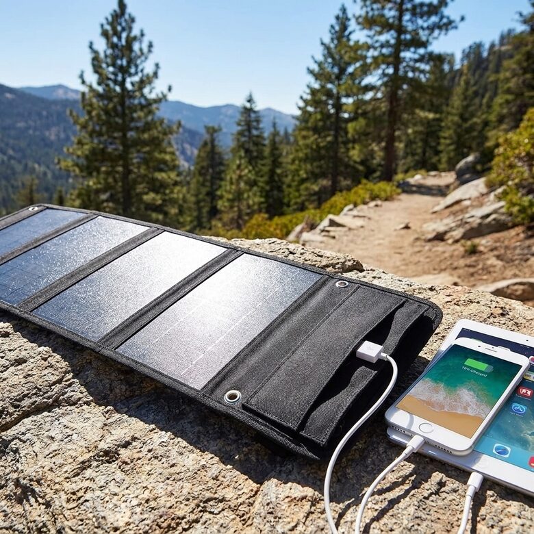 Saules panelis telefona lādētājs USB 5V 2A 20W pārnēsājams āra lietošanai