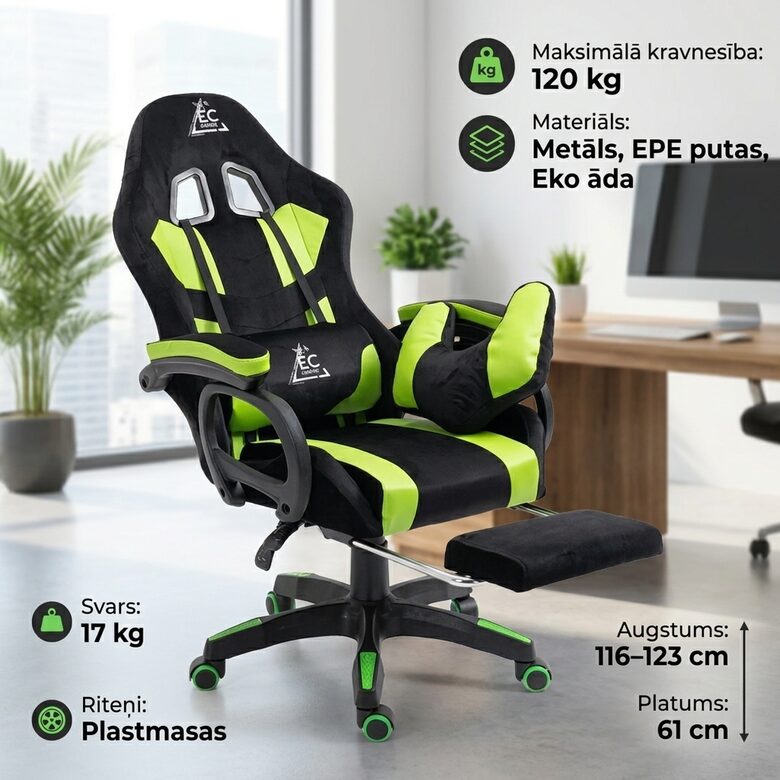 Ērts un stilīgs biroja ofisa datorkrēsls “Comfort Elite”