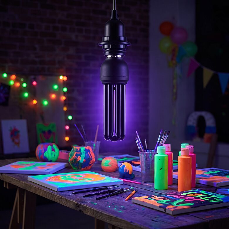 UV lampa 25W 220V E27 ultravioletā gaisma dezinfekcijai un ballītēm