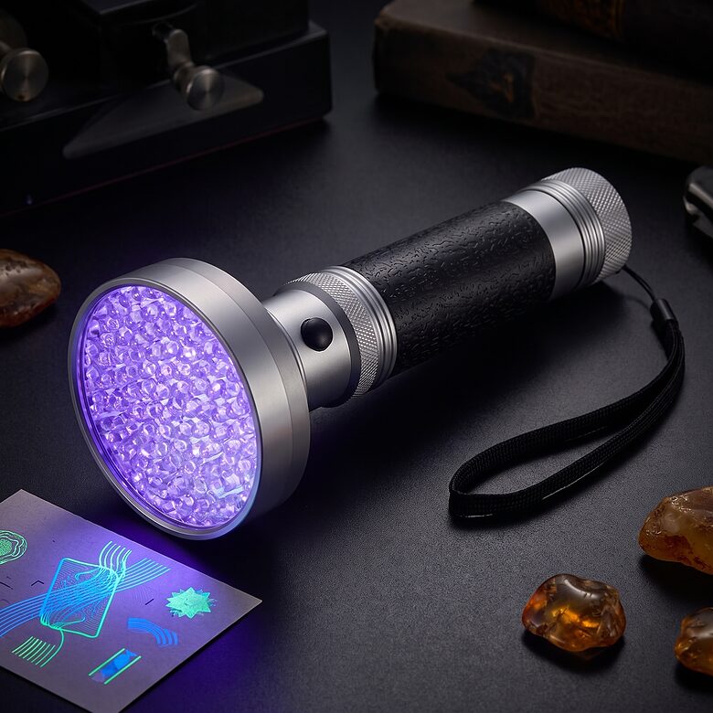 UV lukturis ar 100 LED diodēm