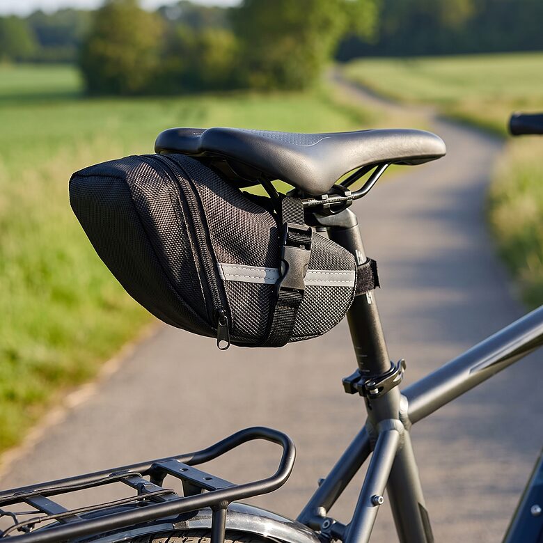 Velosipēda somiņa, liekama uz rāmja