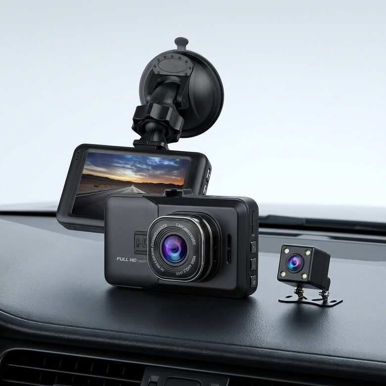 Video Reģistrators ar atpakaļskata kameru, Full Hd, 12Mp