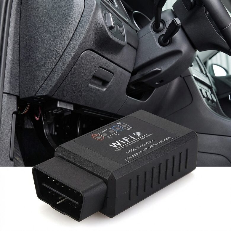 obd2 auto diagnostikas iekārta, WI-FI, 1.5 versija, kodu lasīšanai un dzēšanai, ELM 327