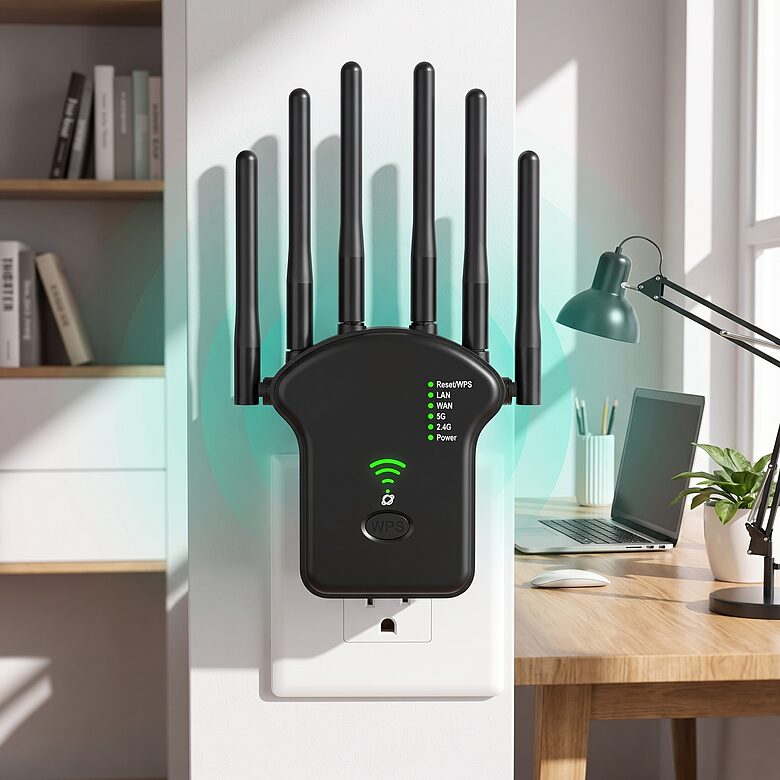 Wifi signāla pastiprinātājs 300m, 1200Mbps, 2.4Gz