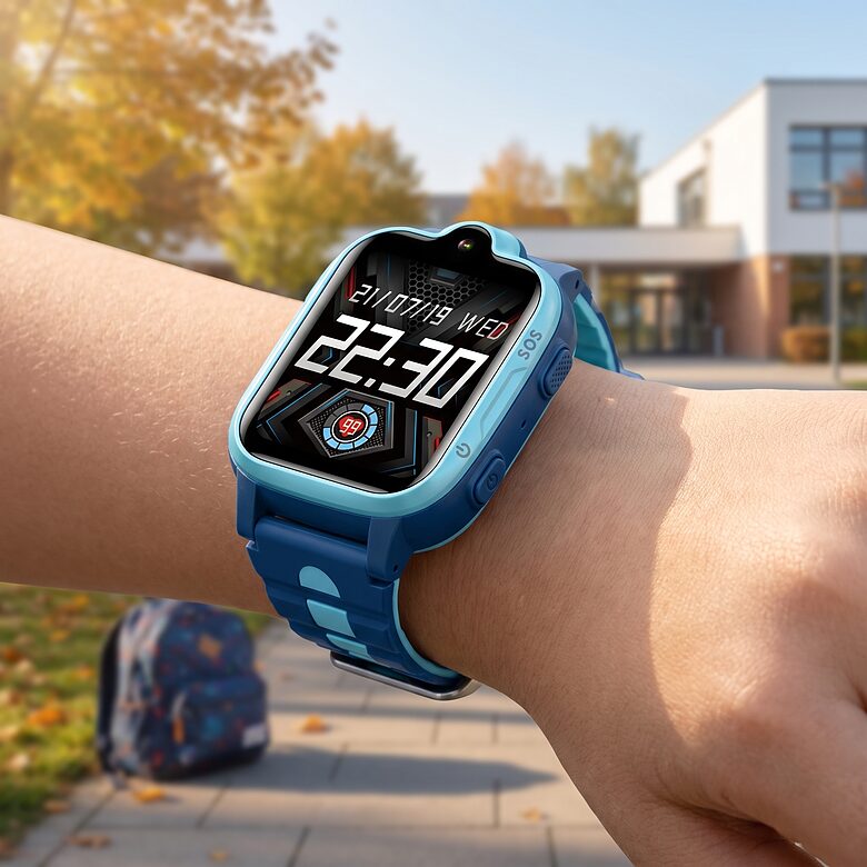 Bērnu viedpulkstenis Wonlex CT08 4G GPS izsekošana video zvans SOS IP67