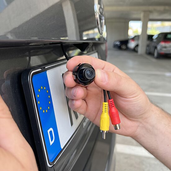 Automašīnas atpakaļskata kamera, regulējama, 120°