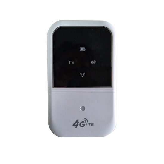 Wifi rūteris, modems 4G, mobilais, ar LCD displeju, uzlādējams