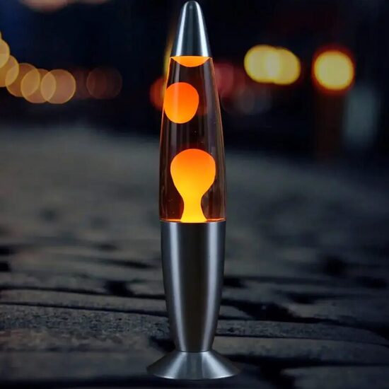 Lavas Lampa 34,5cm, oranža