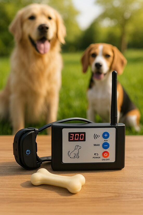 Bezvadu Radiosēta suņiem (1 sunim) WIFI, 300m (220v pieslēgums, patstāvīgai lietošanai)