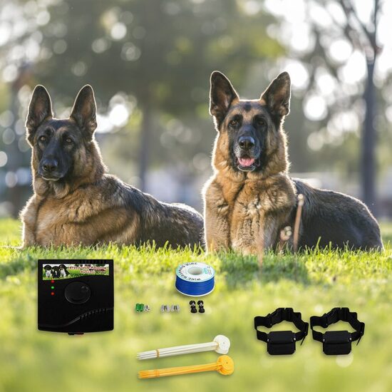 Mitrumizturīga Radiosēta suņiem, ar 300m garu stiepli, (2 suņiem)