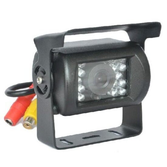 Ūdensdroša smagās automašīnas atpakaļskata kamera 18 LED