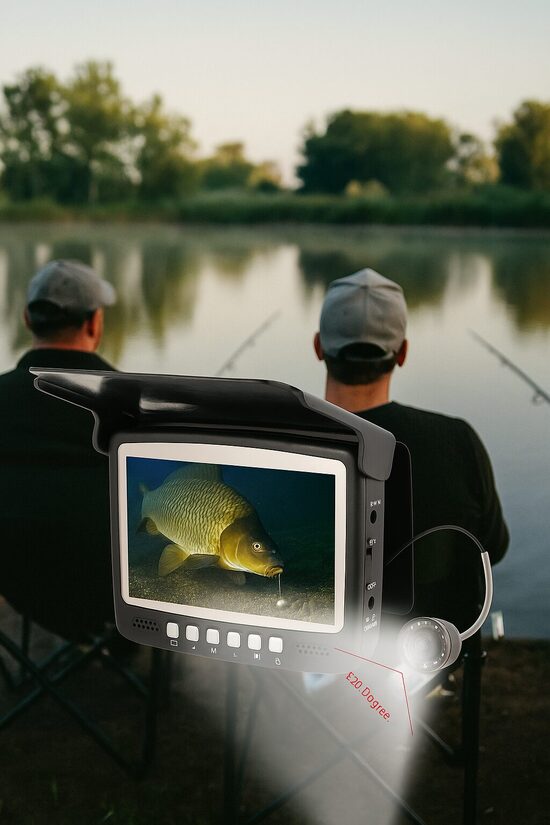 Zemūdens kamera 4.3'' monitors, 15m kabelis