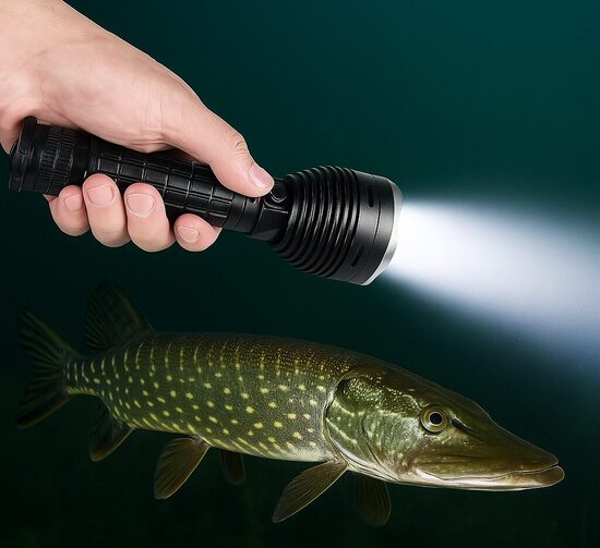 Profesionāls IPX8 Niršanas Lukturis ar 20 000 Lūmenu Spilgtumu – Lieljaudas Alumīnija Korpuss, XHP300 LED