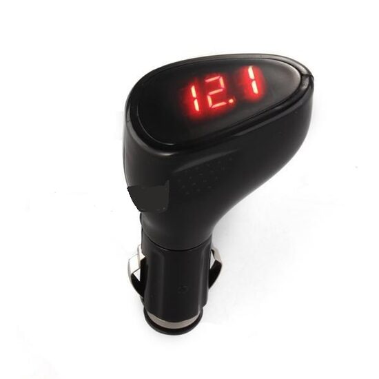 Voltmetrs 12/24v (paredzēts lietošanai automašīnas piepīpētājā)