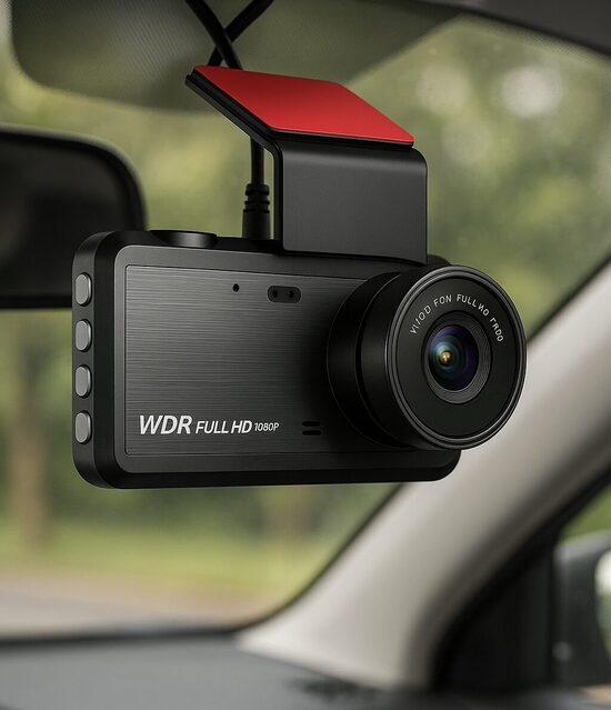 Divkāršā Ieraksta Autokamera ar 1080p Izšķirtspēju un 150° Skata Leņķi videoreģistrators