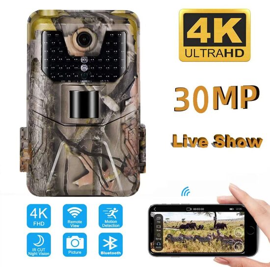 Drošības un medību kamera WIFI900PRO