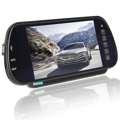 Auto monitors/spogulis 7 collu HD, skārienjūtīgs