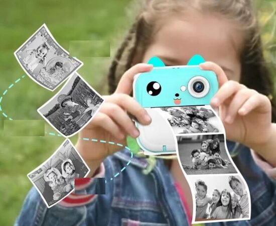 Bērnu kamera Polaroīds, zaļš