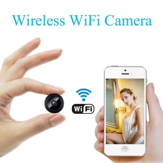 Wifi kamera ar akumulatoru, videonovērošanas kamera ar ierakstu un nakts redzamību, HD