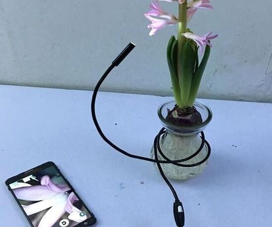 Kamera - endoskops - zonde Micro USB, slēdzams pa tiešo pie telefona