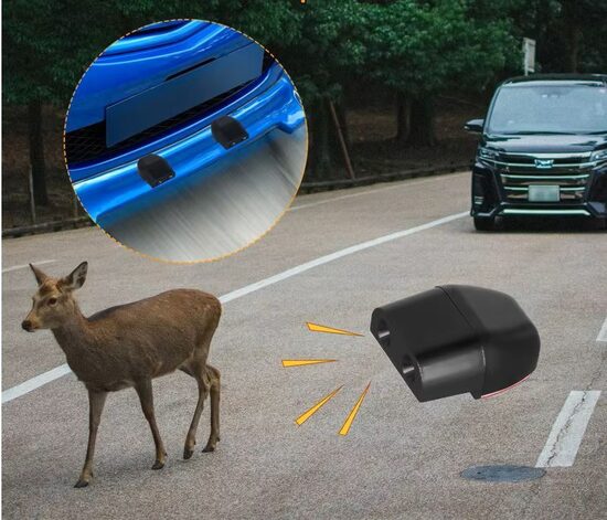 Ultraskaņas dzīvnieku atbaidītājs automašīnām – 2 gab. komplekts