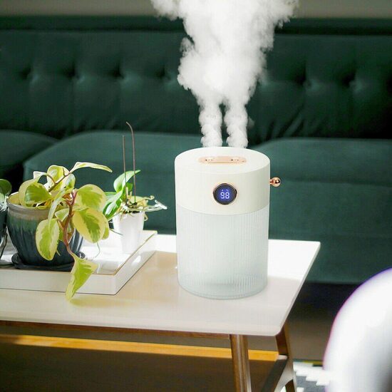 Jaudīgs Gaisa mitrinātājs (uzlādējams, ar filtriem komplektā)