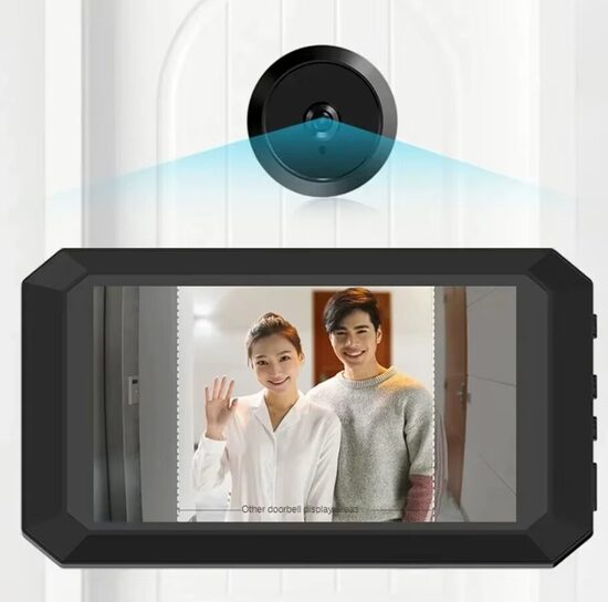 Durvju Actiņa ar kameru un 3.97 collu HD LCD ekrāns