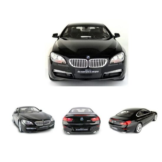 Radiovadāmā mašīna BMW 6.sērija, RASTAR 1:14 - Black