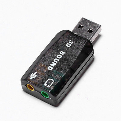 USB skaņas karte ''3D sound''